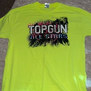 Top Gun All Stars cheerleading t shirt